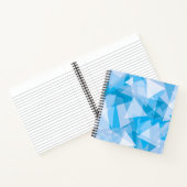 Abstract geometrisch driehoekspatroon | Notitieboe Notitieboek (Binnen)