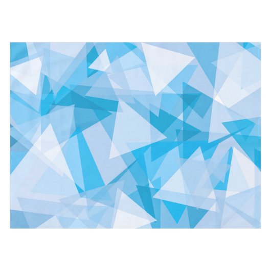 Abstract geometrisch driehoekspatroon | Tafelkleed (Voorkant (Horizontaal))