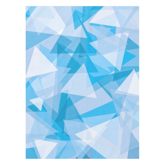 Abstract geometrisch driehoekspatroon | Tafelkleed (Voorkant)