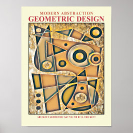 Abstract Geometrisch EP nr. 8 Poster