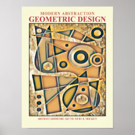 Abstract Geometrisch EP nr. 8 Poster
