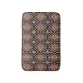 Abstract geometrisch etnisch, behangontwerp. badmat (Voorkant Verticaal)