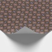 Abstract geometrisch etnisch, behangontwerp. cadeaupapier (Hoek)