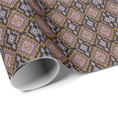 Abstract geometrisch etnisch, behangontwerp. cadeaupapier (Rol Hoek)