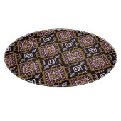 Abstract geometrisch etnisch, behangontwerp. snijplank (Hoek)