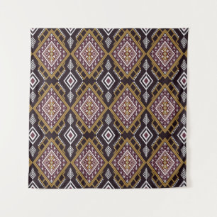 Abstract geometrisch etnisch, behangontwerp. wandkleed