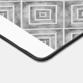 Abstract geometrisch grijs vierkant tegels patroon bureaumat (Hoek)