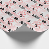 Abstract geometrisch: heldere vormen cadeaupapier (Hoek)