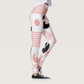 Abstract geometrisch: heldere vormen leggings (Rechts)