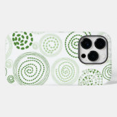 Abstract Geometrisch Hoesje-Mate iPhone Case (Achterkant (horizontaal))