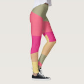Abstract Geometrisch Kleurblok Leggings (Rechts)