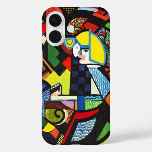 Abstract Geometrisch Kleurig Modernistisch Schilde Case-Mate iPhone Case (Achterkant)
