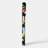 Abstract Geometrisch Kleurig Modernistisch Schilde Case-Mate iPhone Case (Achterkant / Rechts)