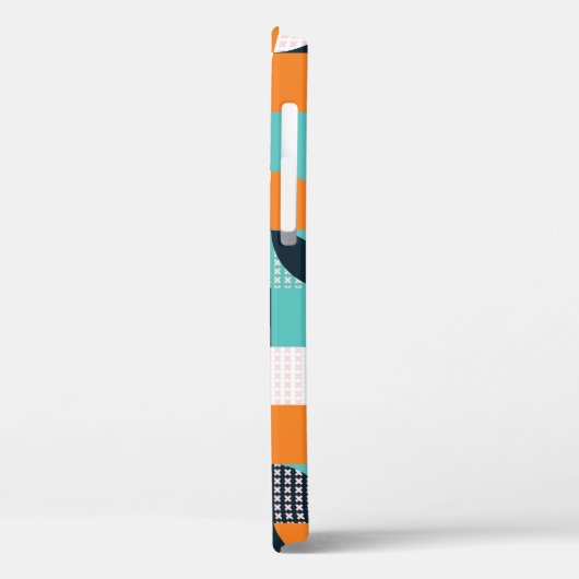 Abstract geometrisch: kleurrijk 3D-effect. Case-Mate iPhone Case (Achterkant / Links)