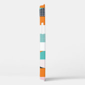 Abstract geometrisch: kleurrijk 3D-effect. Case-Mate iPhone Case (Achterkant / Rechts)