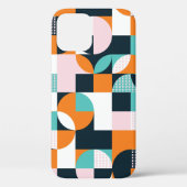 Abstract geometrisch: kleurrijk 3D-effect. Case-Mate iPhone Case (Achterkant)
