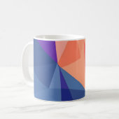 Abstract Geometrisch Koffiemok (Voorkant links)