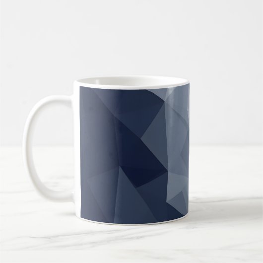 Abstract Geometrisch Koffiemok (Links)