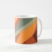 Abstract Geometrisch Koffiemok (Voorkant rechts)