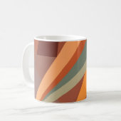 Abstract Geometrisch Koffiemok (Voorkant links)