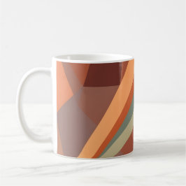 Abstract Geometrisch Koffiemok