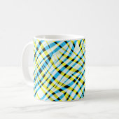 Abstract, geometrisch koffiemok (Voorkant links)