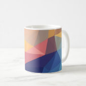 Abstract Geometrisch Koffiemok (Voorkant rechts)