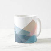 Abstract Geometrisch Koffiemok (Voorkant rechts)