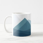 Abstract Geometrisch Koffiemok (Links)