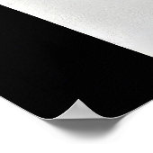 Abstract Geometrisch Kubistisch Gezicht Poster (Hoek)