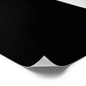 Abstract Geometrisch Kubistisch Gezicht Poster (Hoek)