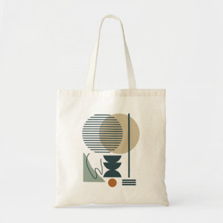 Abstract Geometrisch leger Tote Bag