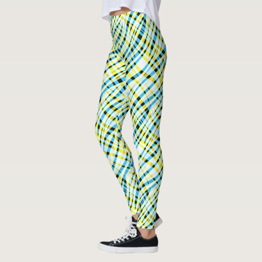 Abstract, geometrisch leggings (Links)