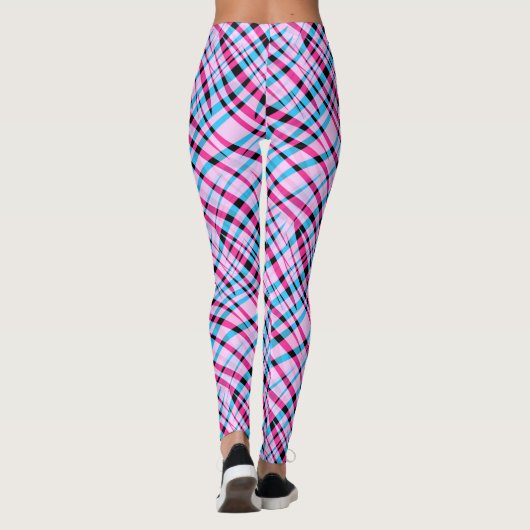 Abstract, geometrisch leggings (Achterkant)