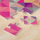 Abstract geometrisch legpuzzel (Zijkant)