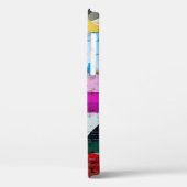 Abstract geometrisch: lijnen en spatten Case-Mate iPhone case (Achterkant / Links)