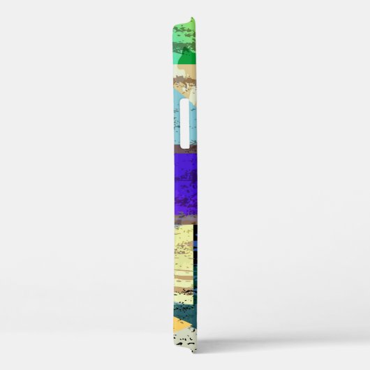 Abstract geometrisch: lijnen en spatten Case-Mate iPhone case (Achterkant / Rechts)