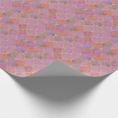 Abstract Geometrisch: Marokkaanse Gouden Waterverf Cadeaupapier (Hoek)