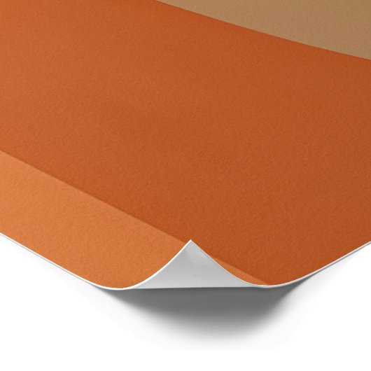 Abstract geometrisch minimalisme poster (Hoek)