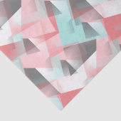 Abstract Geometrisch Modern Cadeaupapier voor Gesc Tissuepapier (Detail)