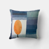 Abstract geometrisch modern hedendaags kussen (Achterkant)