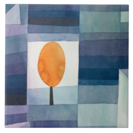 Abstract geometrisch modern hedendaags tegeltje