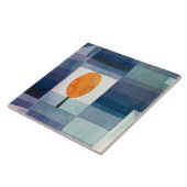 Abstract geometrisch modern hedendaags tegeltje (Zijkant)