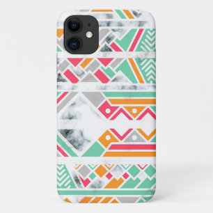 Abstract geometrisch modern marmer meisjesachtig c Case-Mate iPhone case