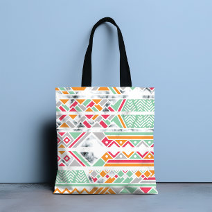 Abstract geometrisch modern marmer meisjesachtig c tote bag