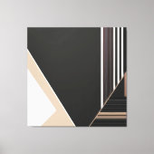 Abstract Geometrisch Modern Minimalistisch Canvas Afdruk (Voorkant)