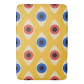 Abstract Geometrisch Modern Vet Oog Patroon Badmat (Voorkant Verticaal)