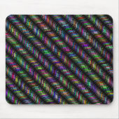 Abstract geometrisch monochrome patroon muismat (Voorkant)