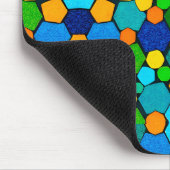 Abstract Geometrisch Mozaïekpatroon Muismat (Hoek)