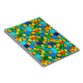 Abstract Geometrisch Mozaïekpatroon Notitieboek (Rechterzijde)
